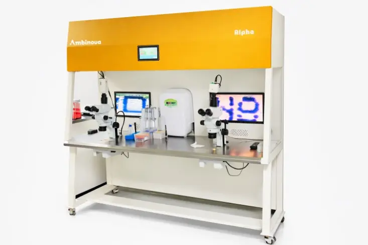 New Generation Vertical Laminar Air Flow Cabinets Workstation Featuring Advanced Technology, Alpha Series